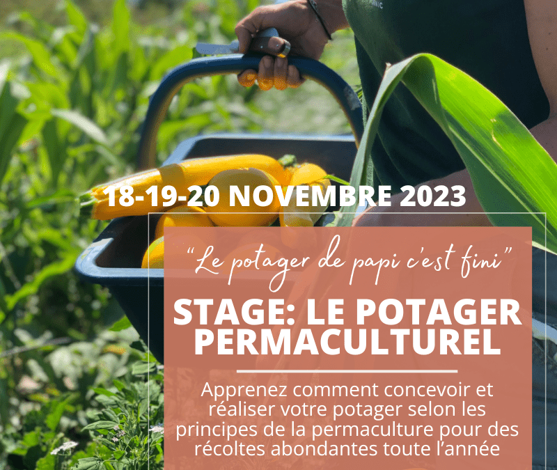 Stage: Le Potager Permaculturel -18,19,20 Novembre-