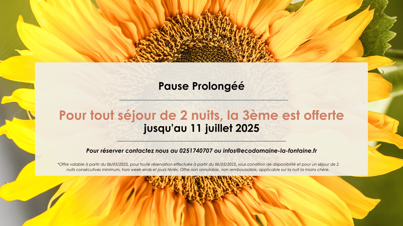 Promo Hotel éco domaine la fontaine Pornic
