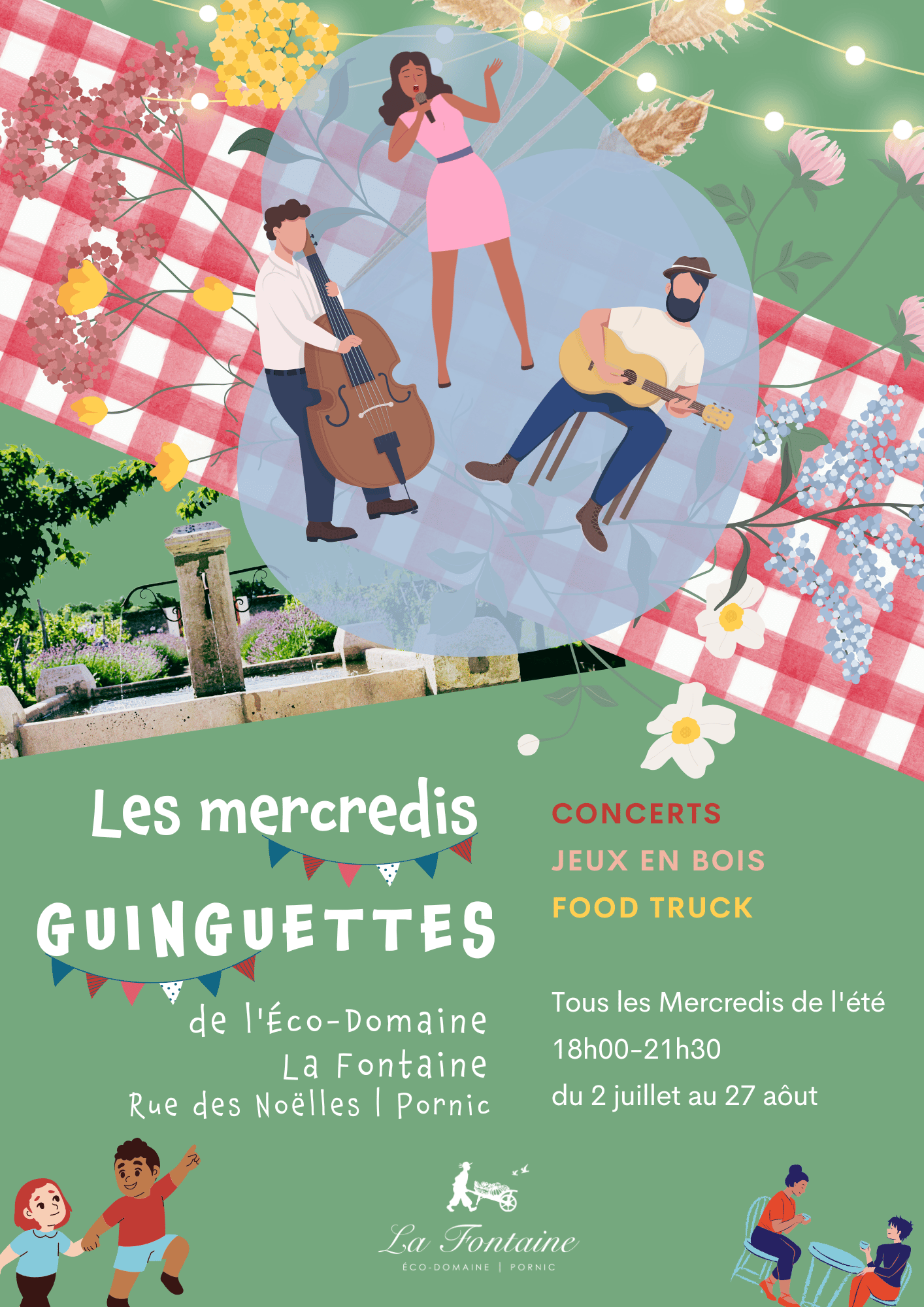 Guinguette Éco-Domaine La Fontaine Hotel Restaurant Spa pornic
