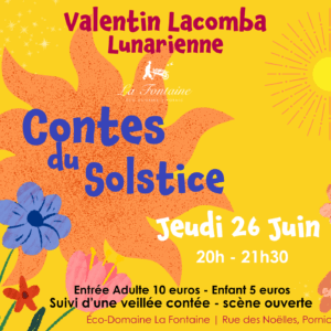 Veillée contée du solstice hotel éco domaine la fontiane pornic