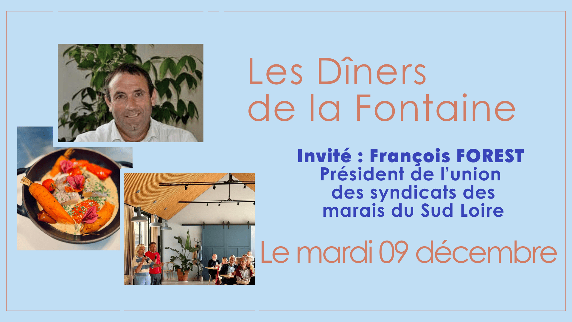 Diner de la fontaine pornic hotel restaurant éco domaine la fontaine