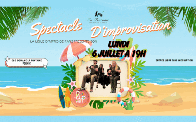 Spectacle d&rsquo;improvisation à Pornic, l&rsquo;Impro Summer Tour