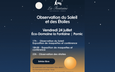 Observation du soleil et des étoiles à Pornic